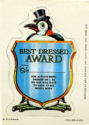 Best Dressed Award